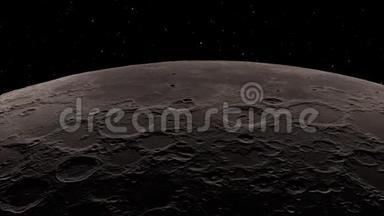 月亮背景现实<strong>视频</strong>。 <strong>月球</strong>是一个围绕地球运行的天体. 图像的元素